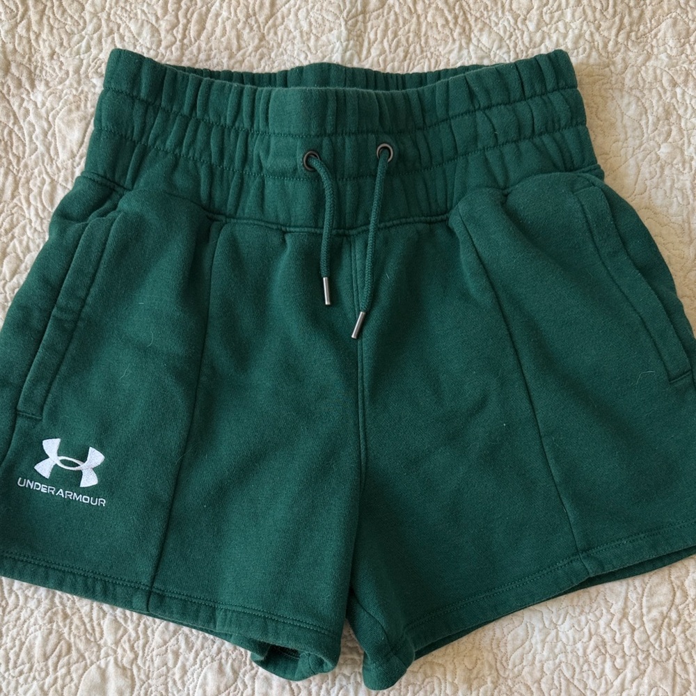 Under Armour Green Athletic Shorts